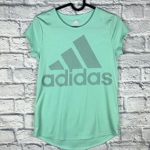Adidas Replenish Bos Scoop Neck T-Shirt - Girls'
